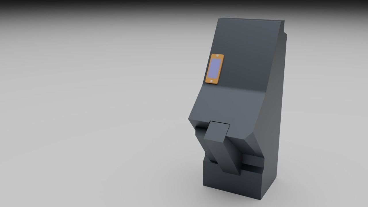 F16 Angle Of Attack Indicator - AOA 3D model_7