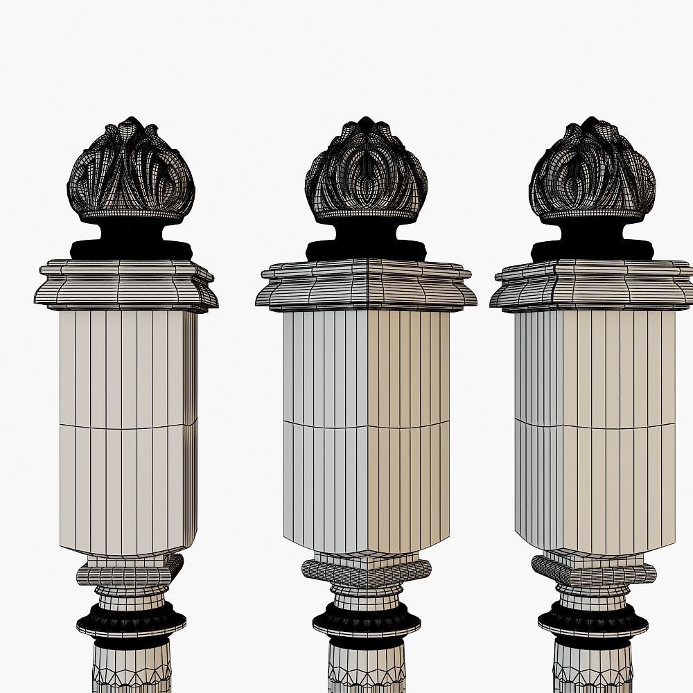 stair column for cnc 3D 3D print model_6