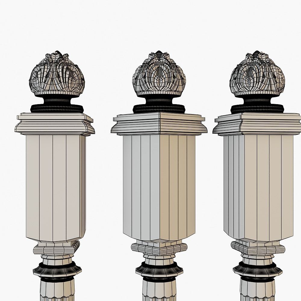 stair column for cnc 3D 3D print model_7