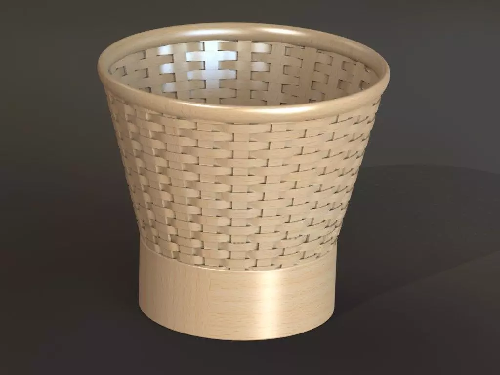 Bamboo Steamer Basket Free 3D model