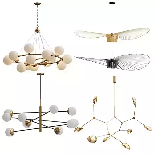 Collection of Minimalist Chandelier