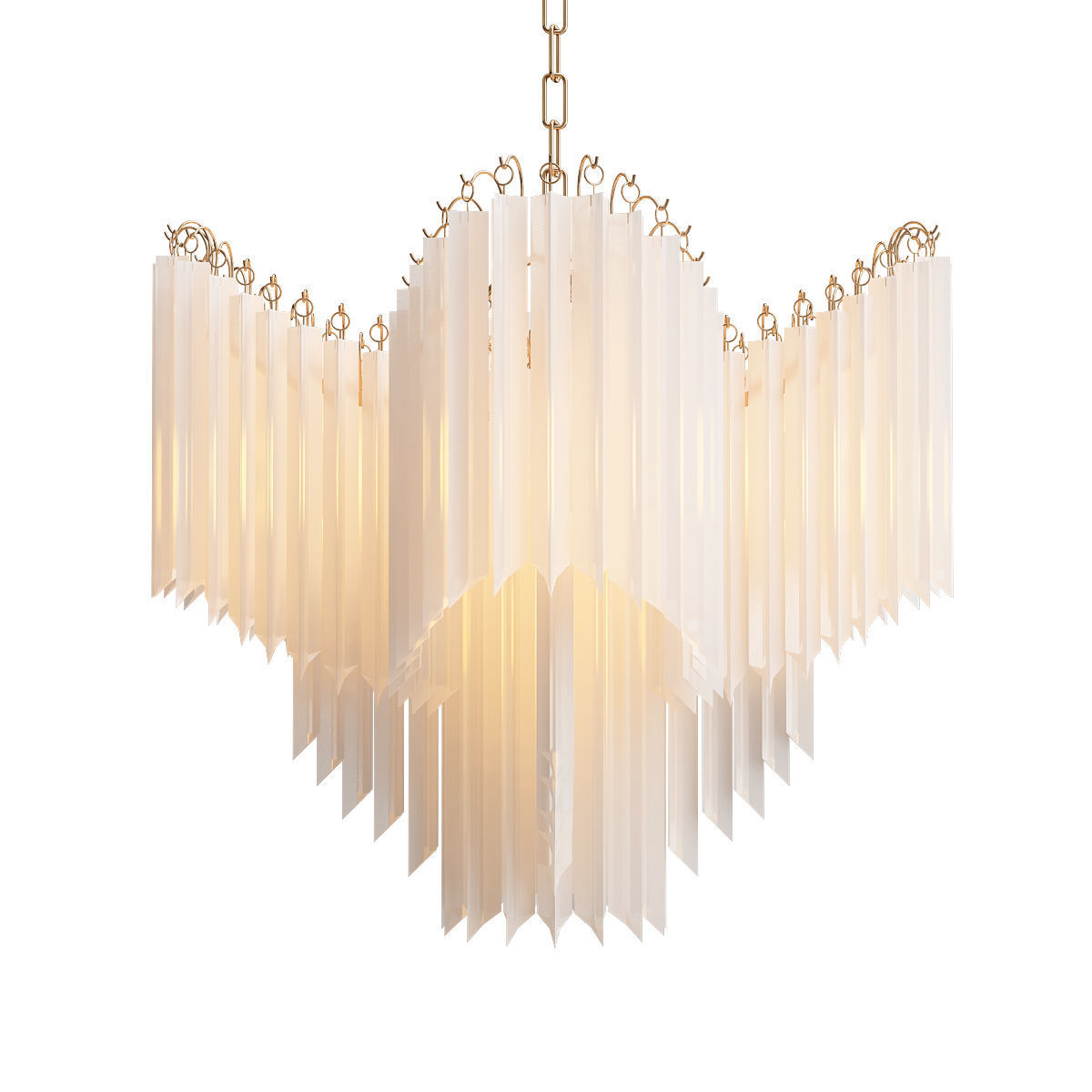 Collection of Modern Chandelier 3D model_3