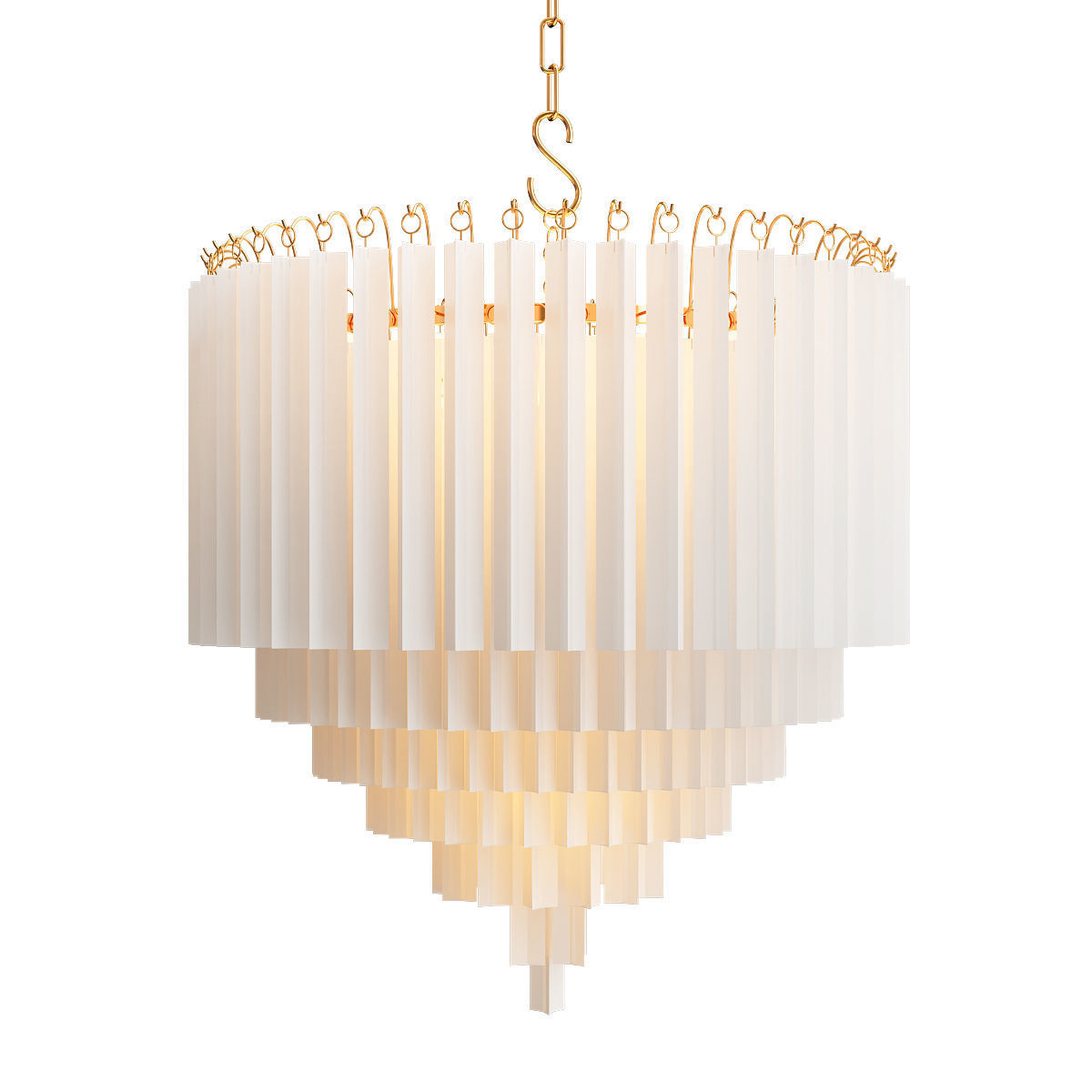 Collection of Modern Chandelier 3D model_1