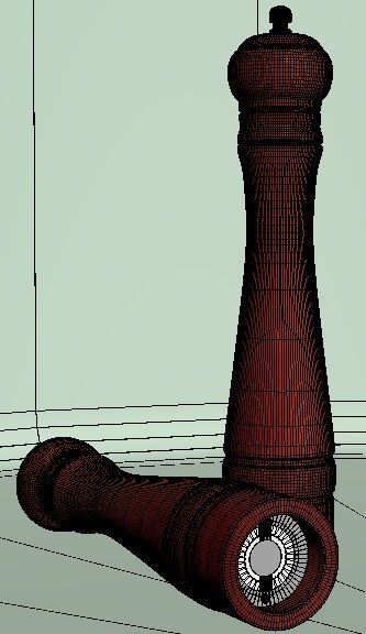 Pepper Mils 3D model_4