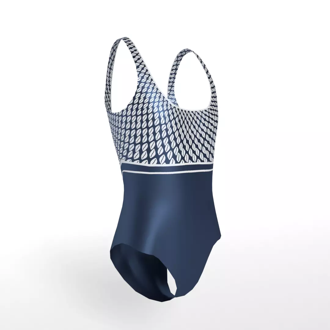 Bathing Suit Low-poly 3D model