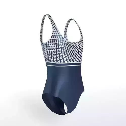 Bathing Suit Low-poly 3D model