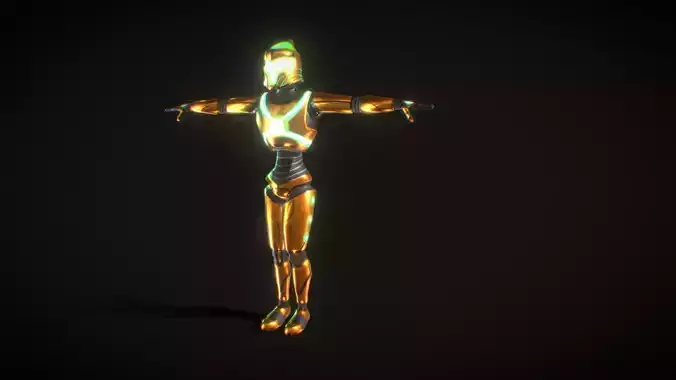 Legendary Robot - Free Low Poly 3d model Free low-poly 3D model Legendary Robot - Free Low Poly 3d model Free low-poly 3D model