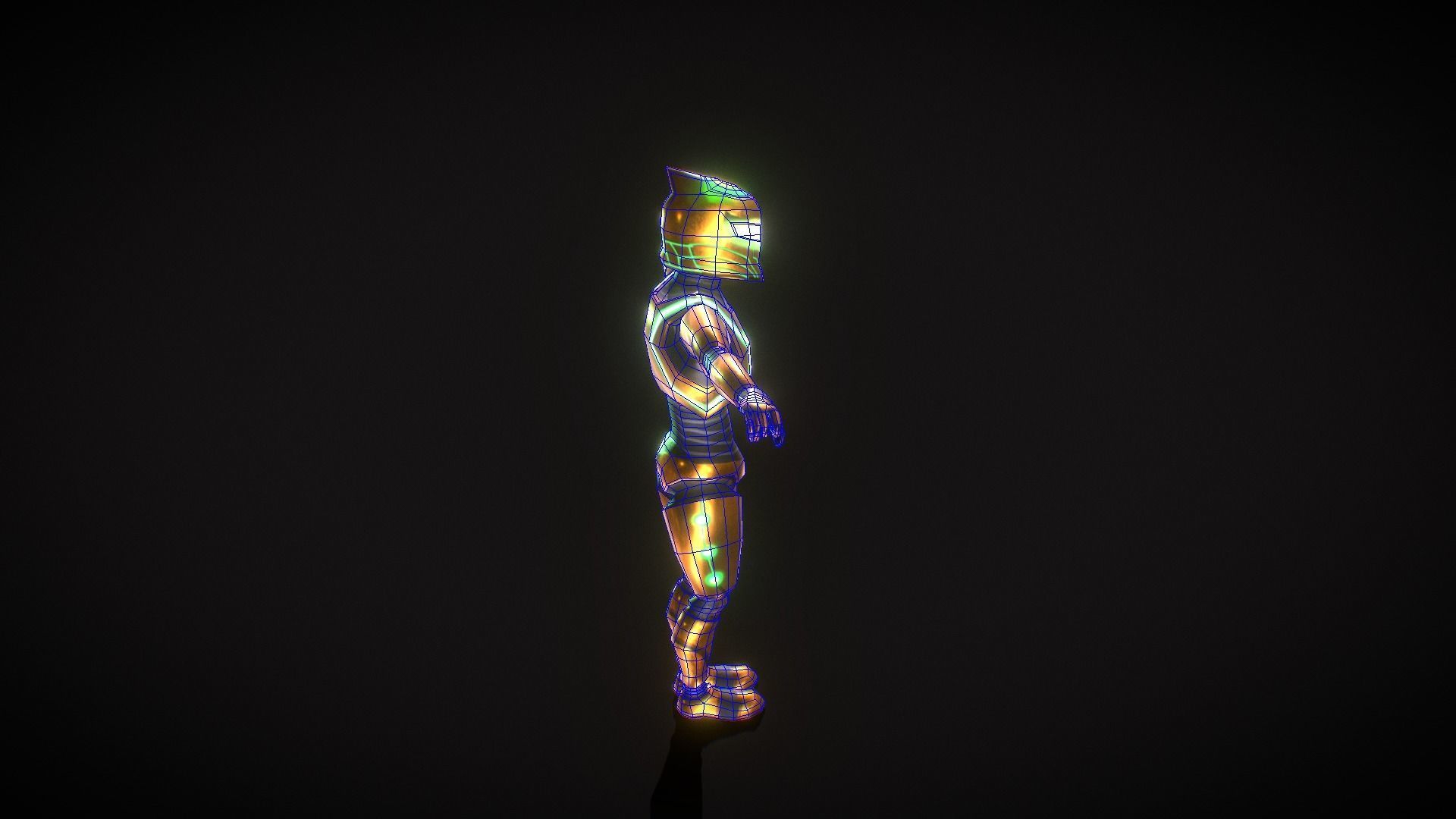 Legendary Robot - Free Low Poly 3d model Free low-poly 3D model_19