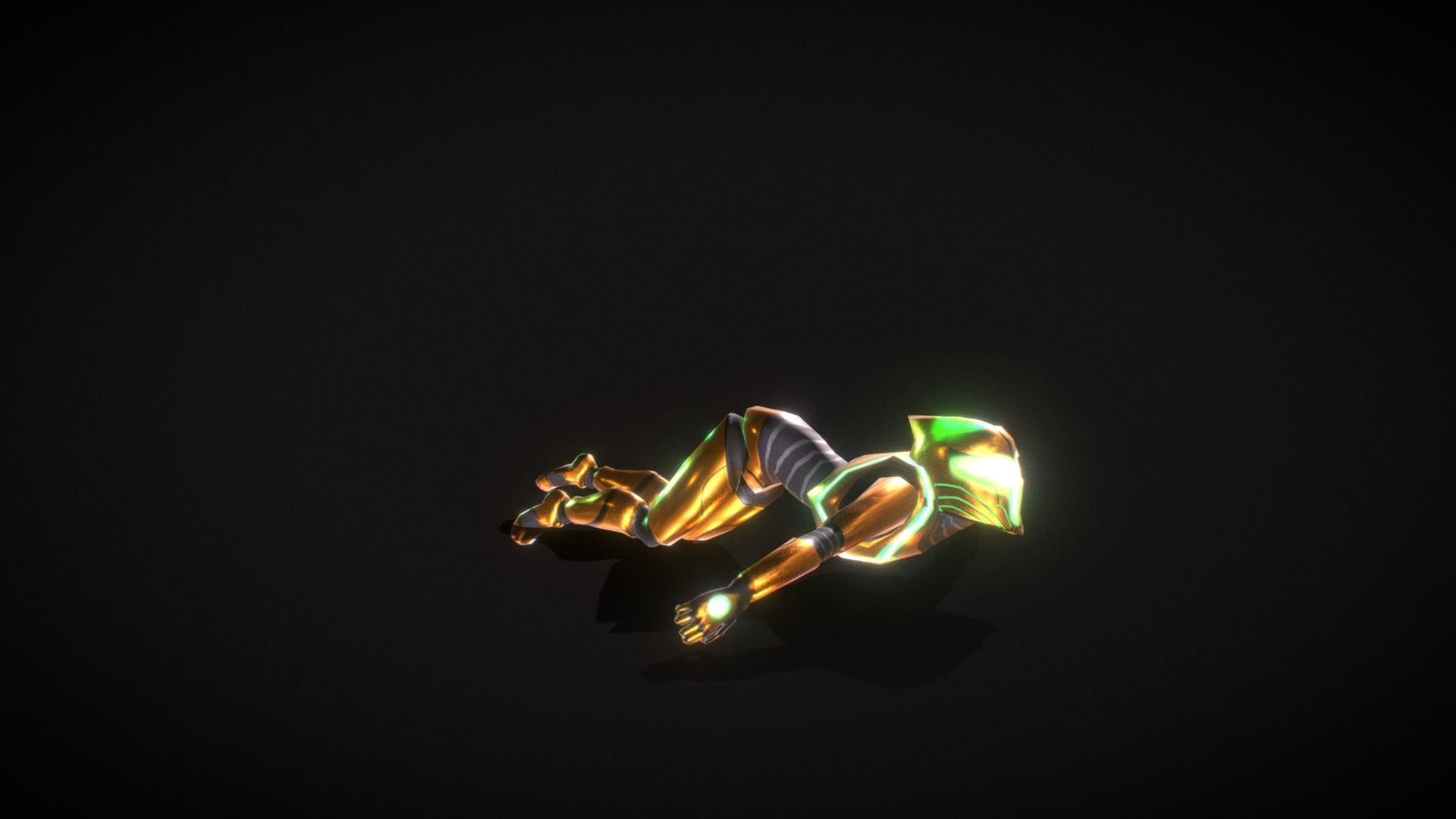 Legendary Robot - Free Low Poly 3d model Free low-poly 3D model_9