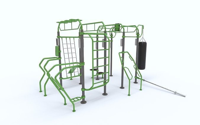 Impulse O-Zone Functional Training System 3D model