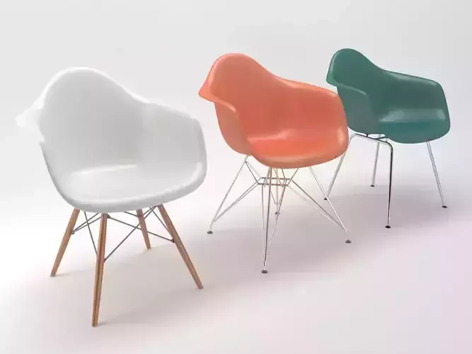 vitra armchairs