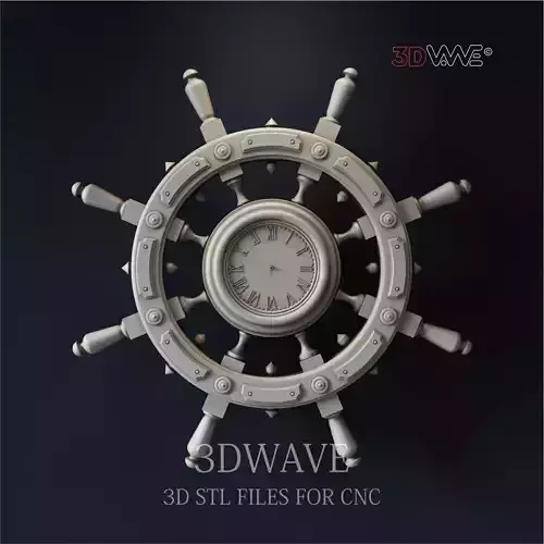 SEA WALL CLOCK