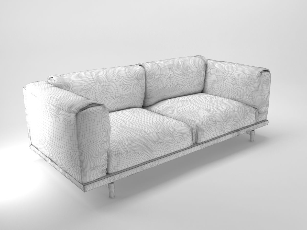 mutto rest sofa 3D model_5