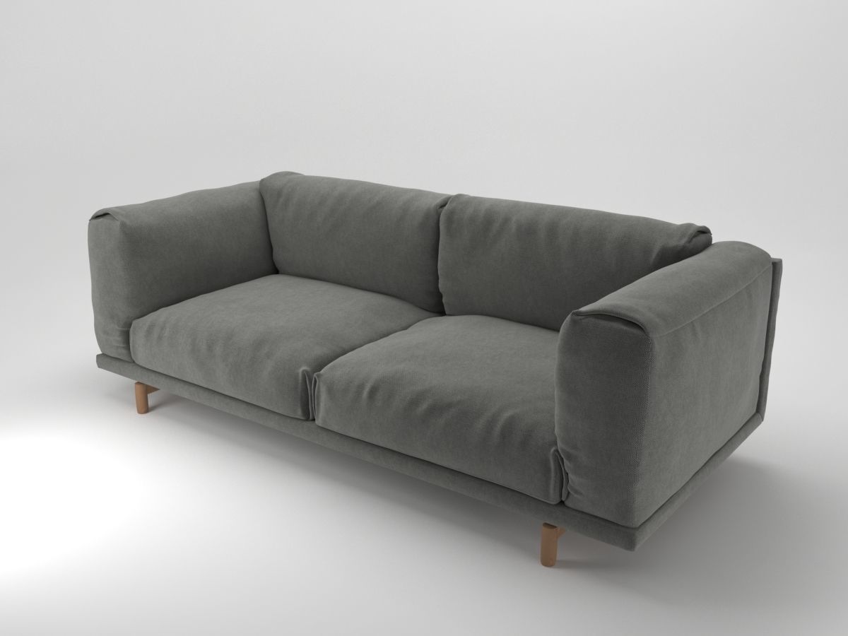 mutto rest sofa 3D model_2