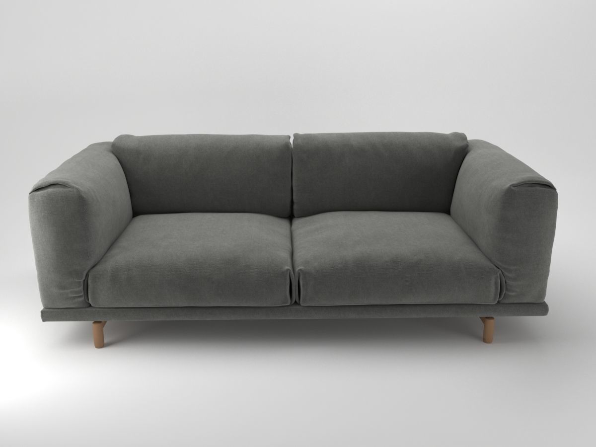 mutto rest sofa 3D model_1