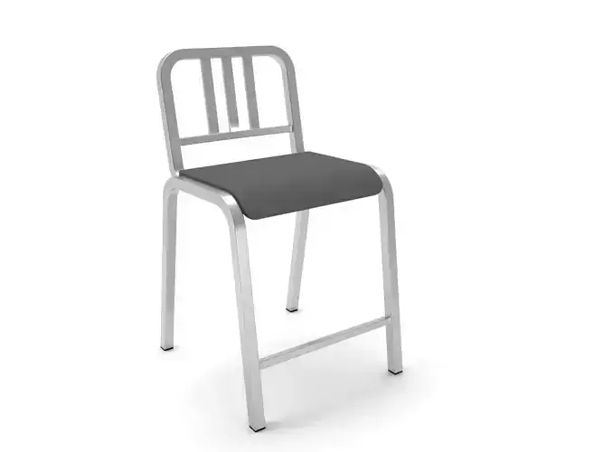 emeco nine counter stool 3D model