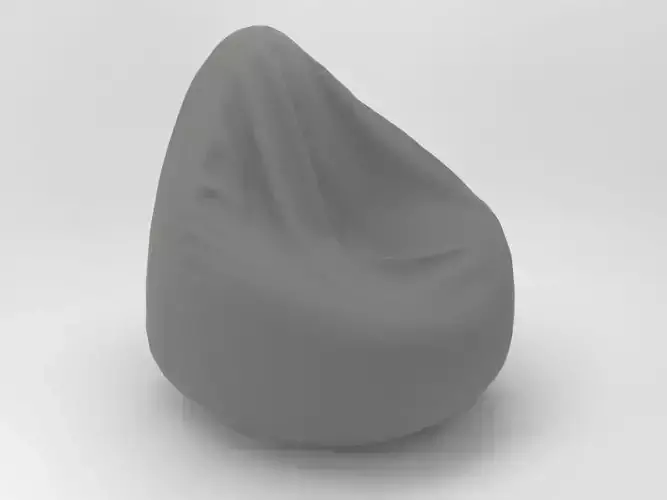 bean bag 3D model
