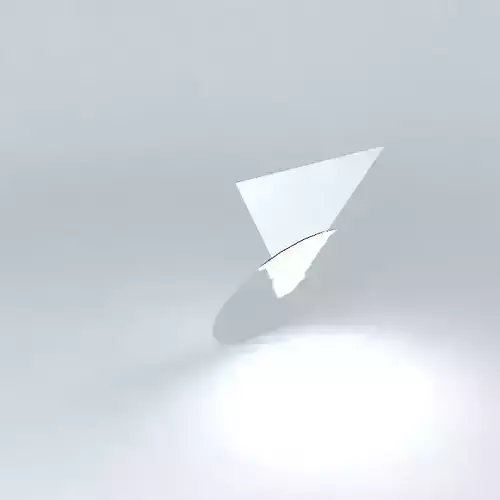 Circle perpendicular to line