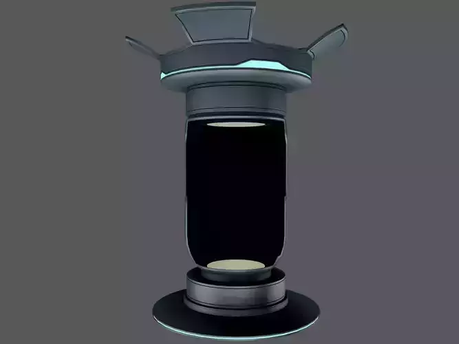 Sci fi liquid container 
