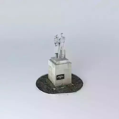 STATUE FISHERMAN&#39;S FAREWELL - SANTA POLA