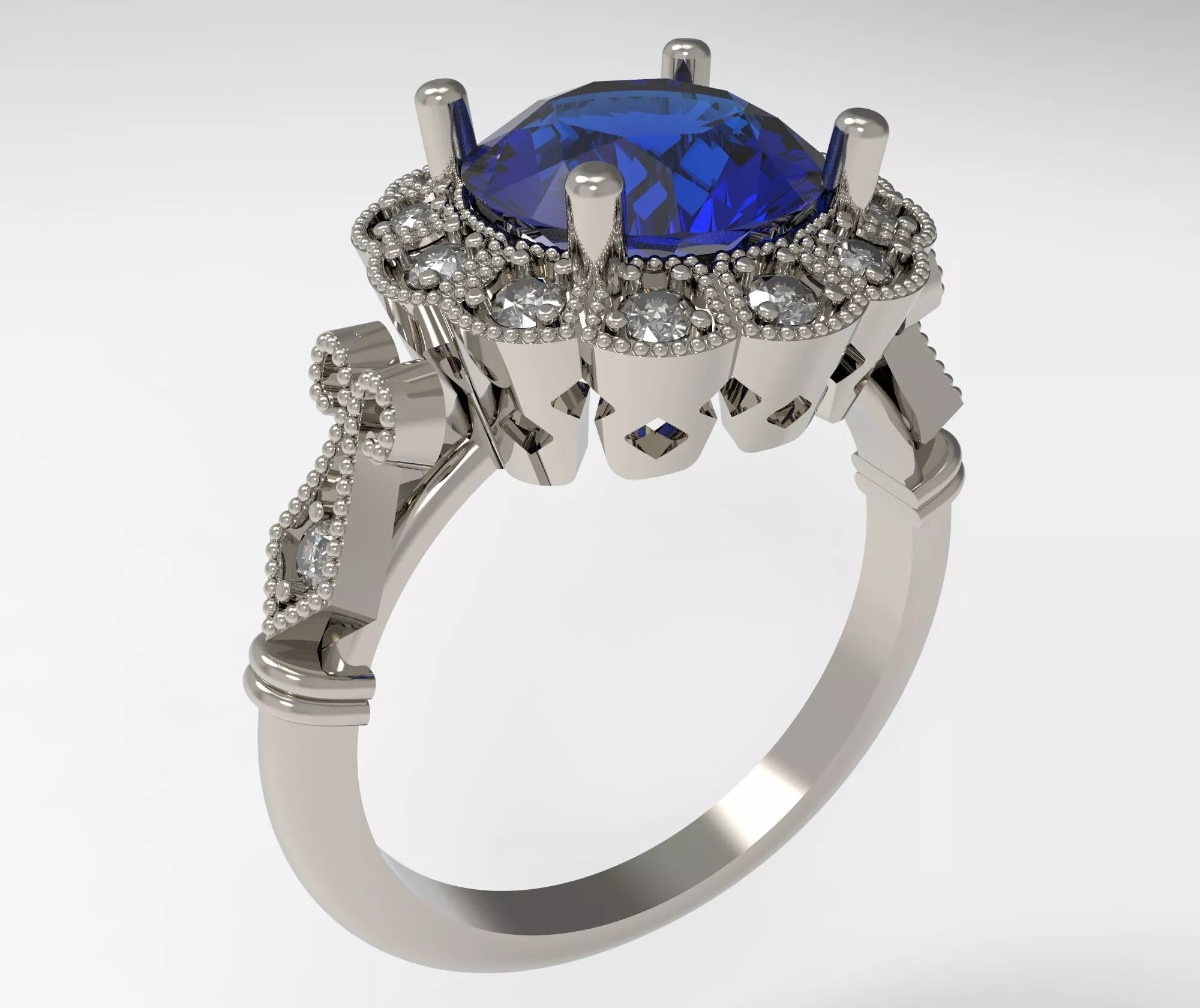Model 162 Ring 3D print model