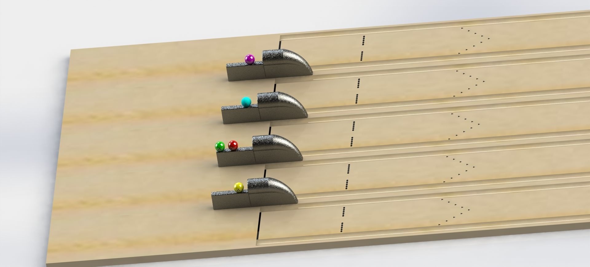 Bowling Alley Simulation 3D model_2