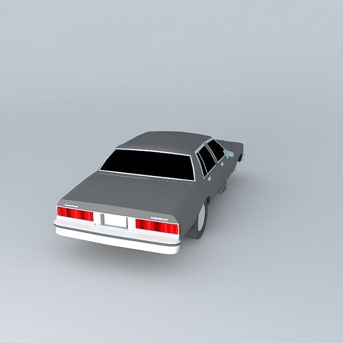3 Wheel Caprice Free 3D model_1