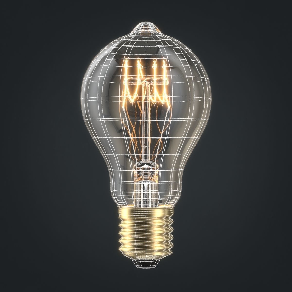 Light bulb 03 3D model_4