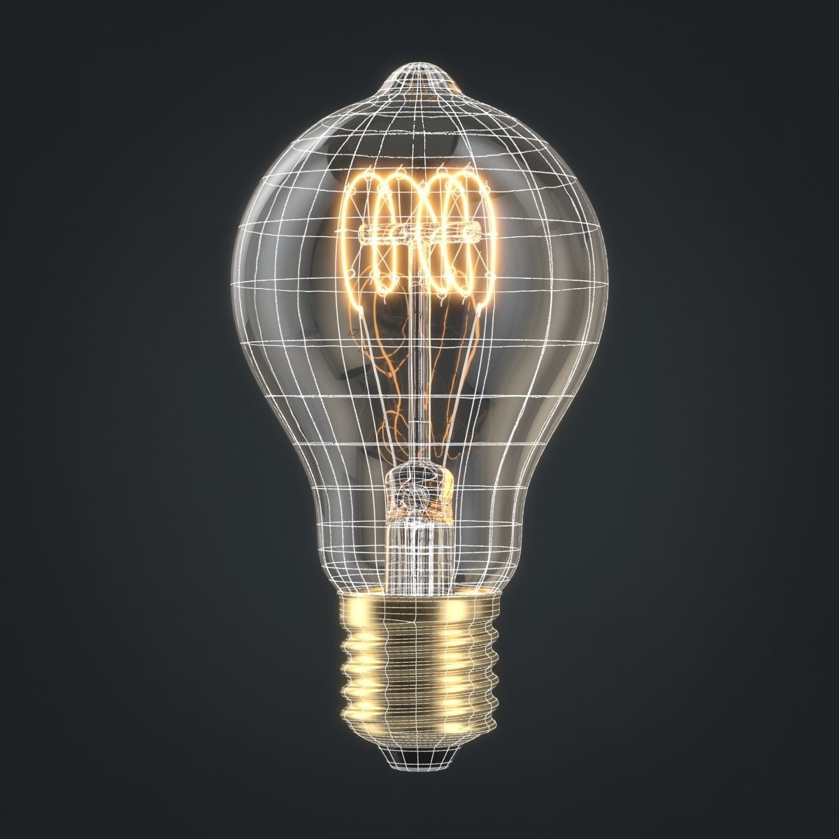 Light bulb 03 3D model_5