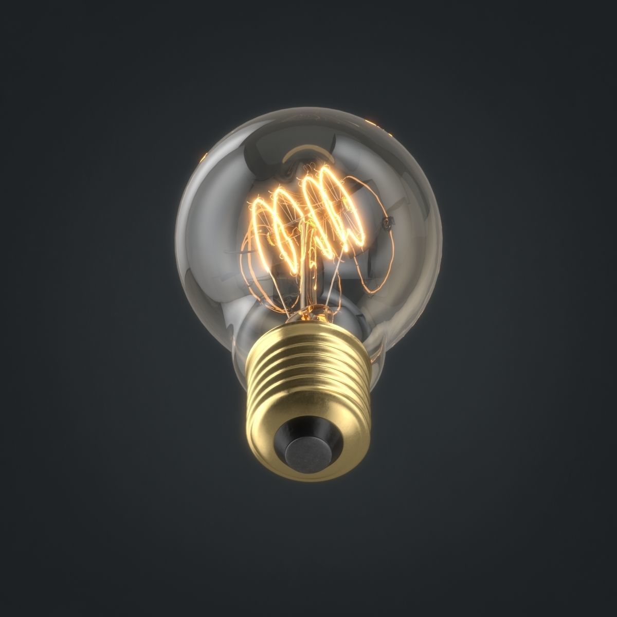 Light bulb 03 3D model_2