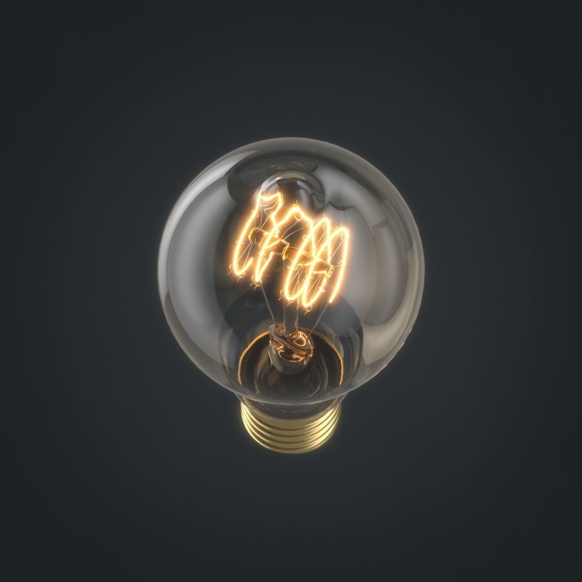Light bulb 03 3D model_3
