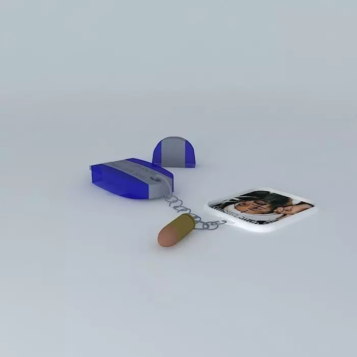 CIA Memory Stick Free 3D model_0