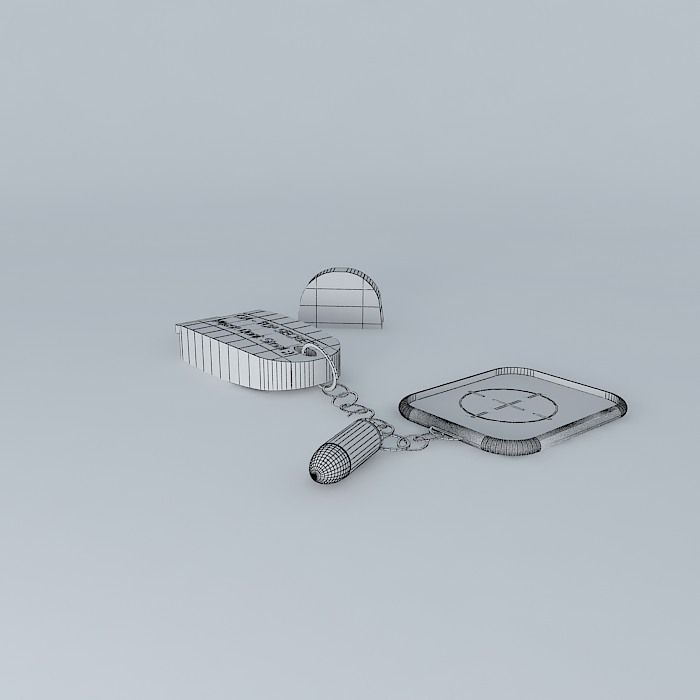 CIA Memory Stick Free 3D model_3