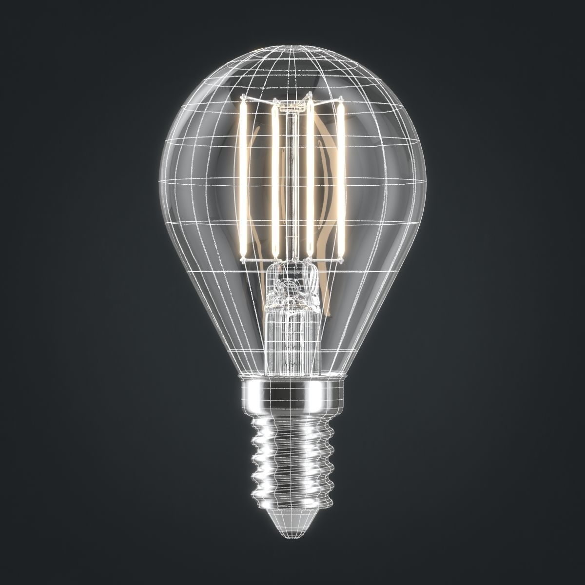 Light bulb 05 3D model_5
