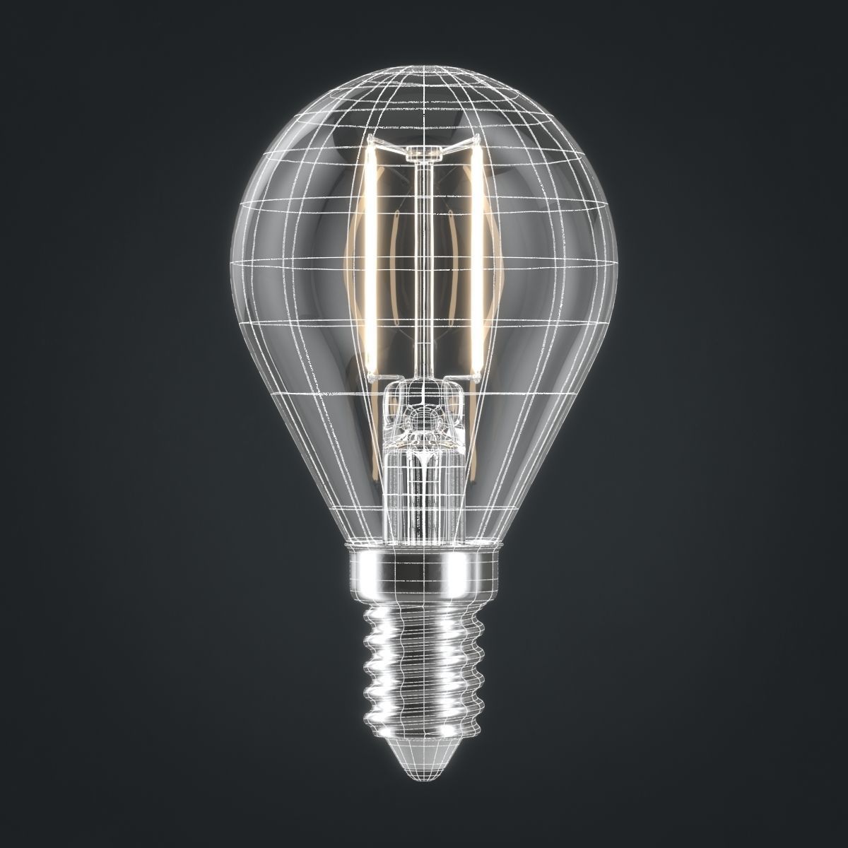 Light bulb 05 3D model_4