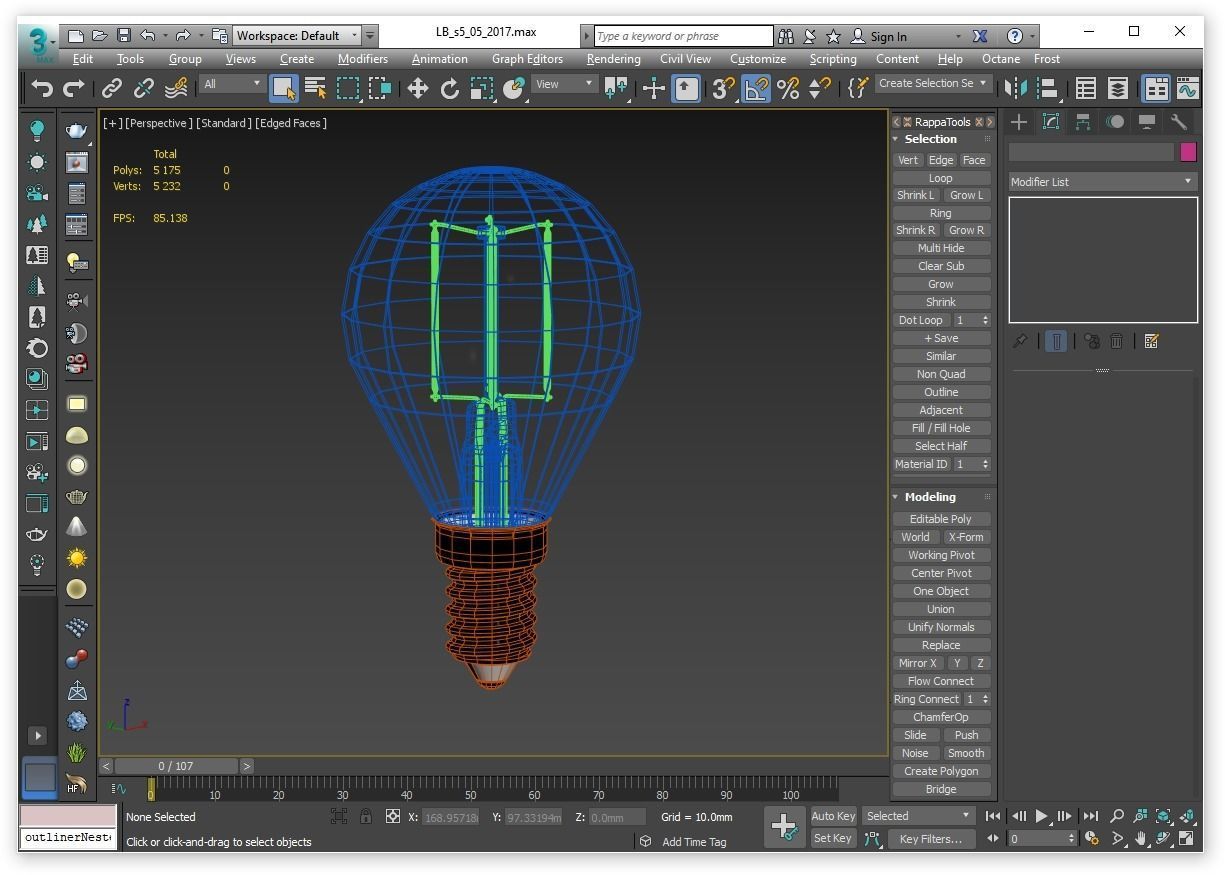 Light bulb 05 3D model_16