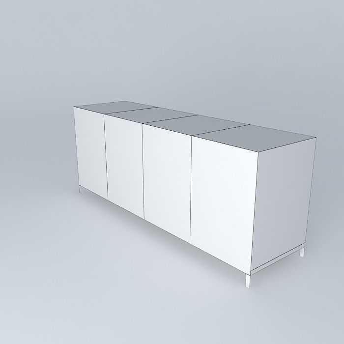 Simple showcase 3D model_3