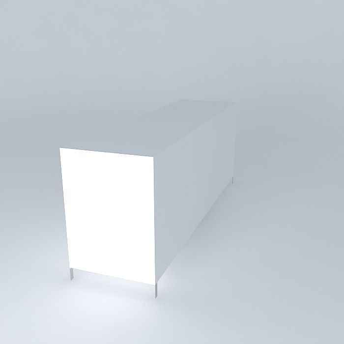 Simple showcase 3D model_1