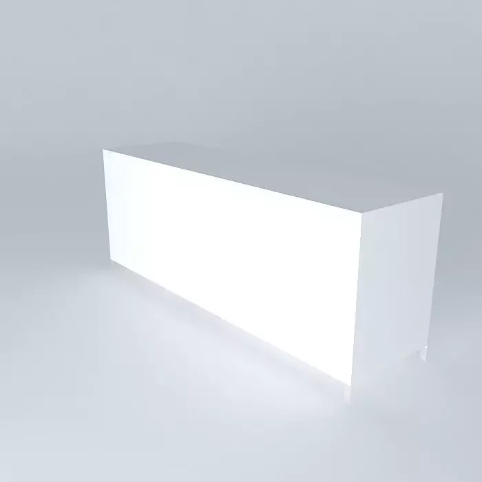 Simple showcase 3D model_0