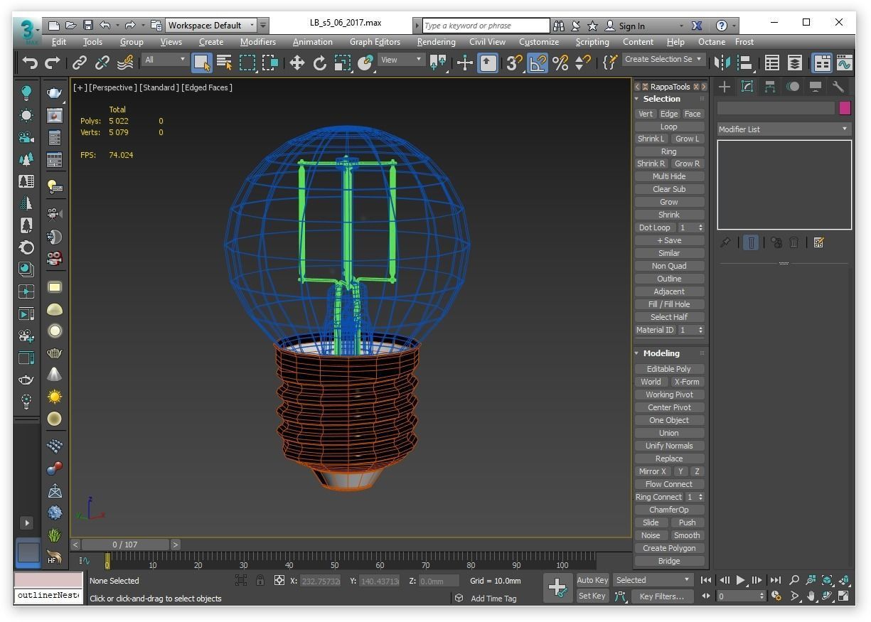 Light bulb 06 3D model_16