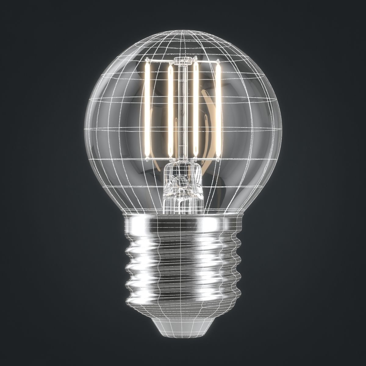 Light bulb 06 3D model_5