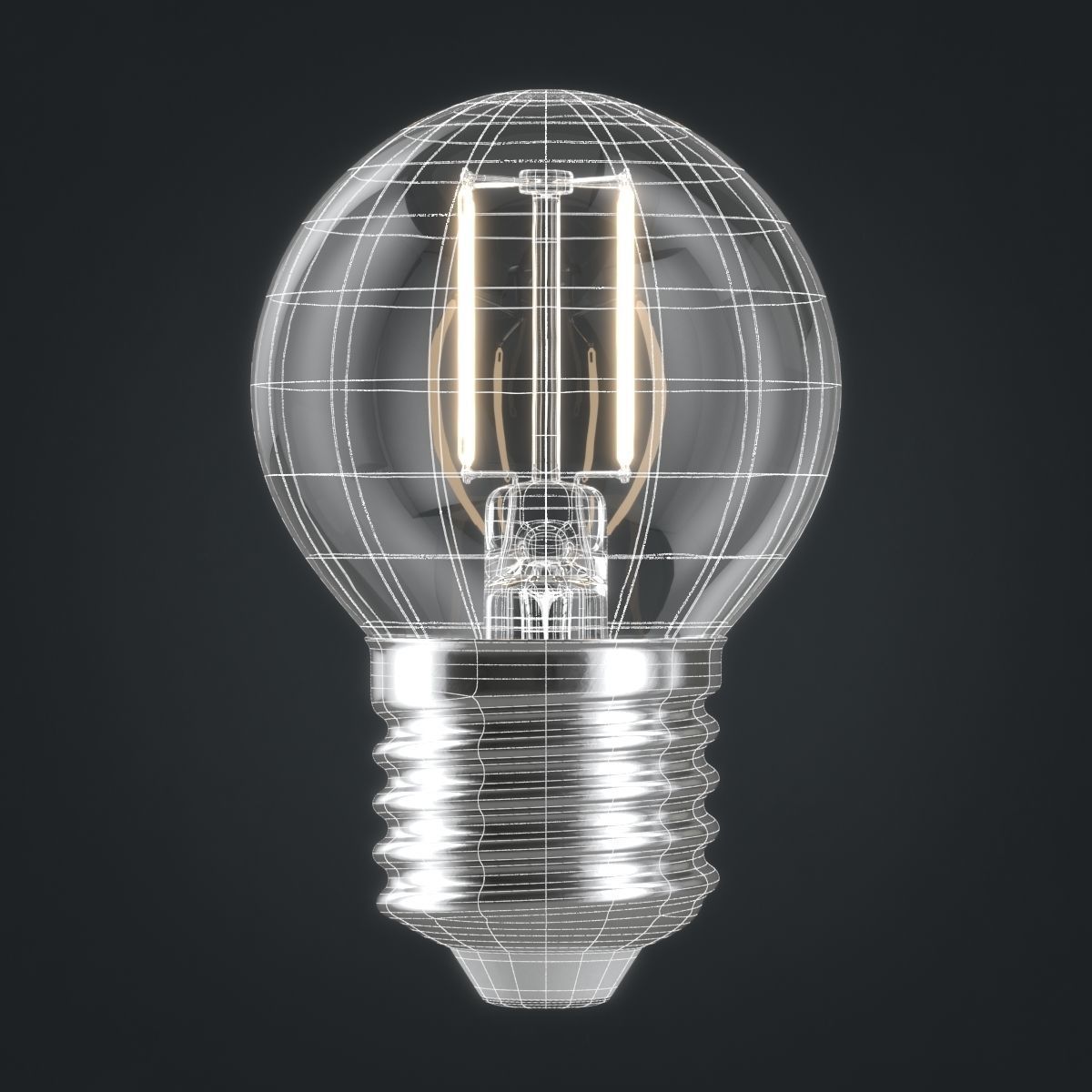 Light bulb 06 3D model_4