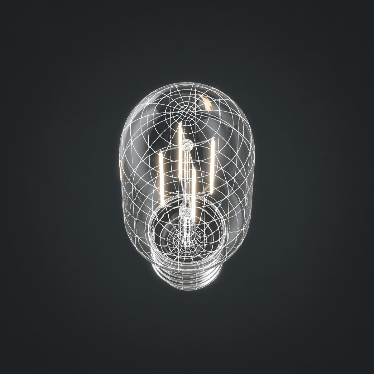 Light bulb 07 3D model_7