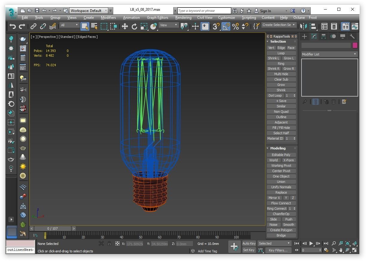 Light bulb 08 3D model_16