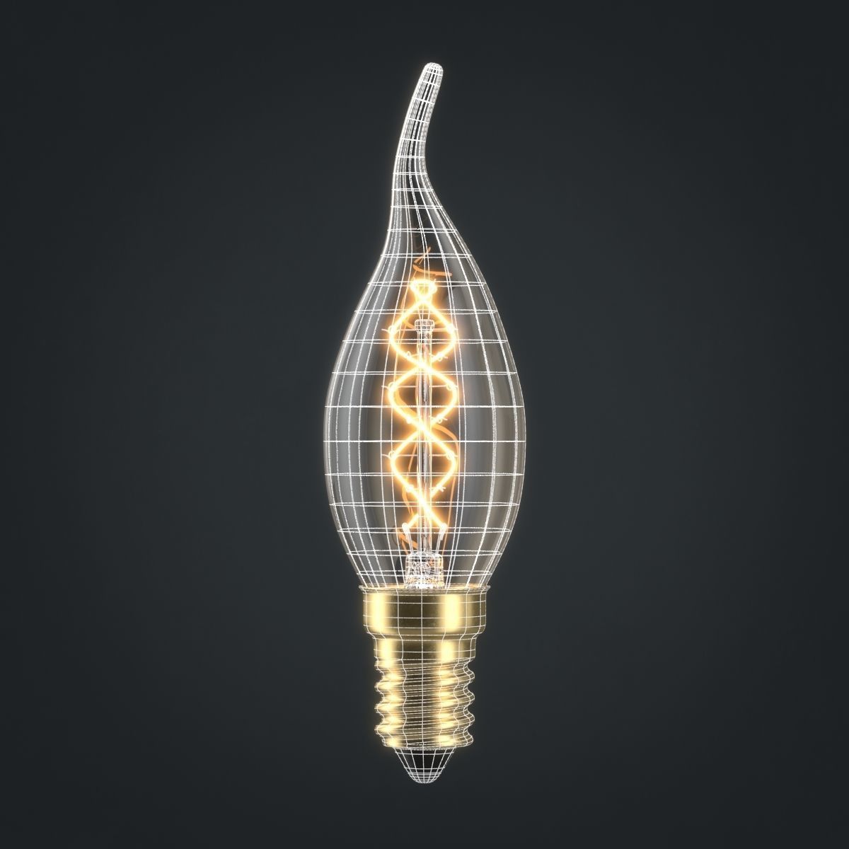 Light bulb 09 3D model_5