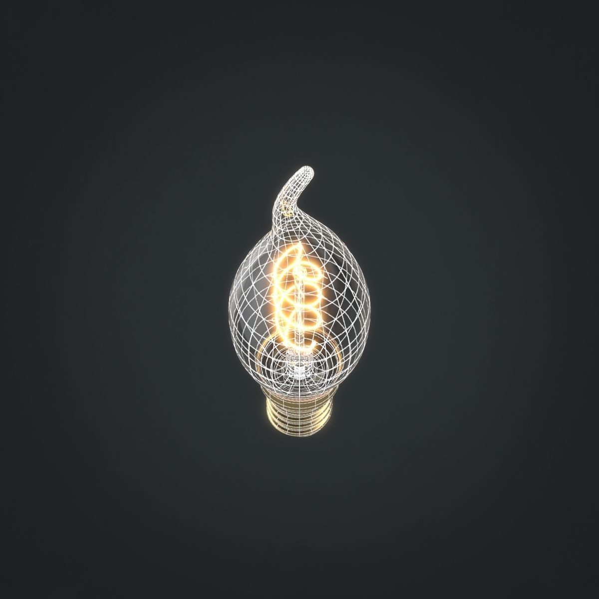 Light bulb 09 3D model_7
