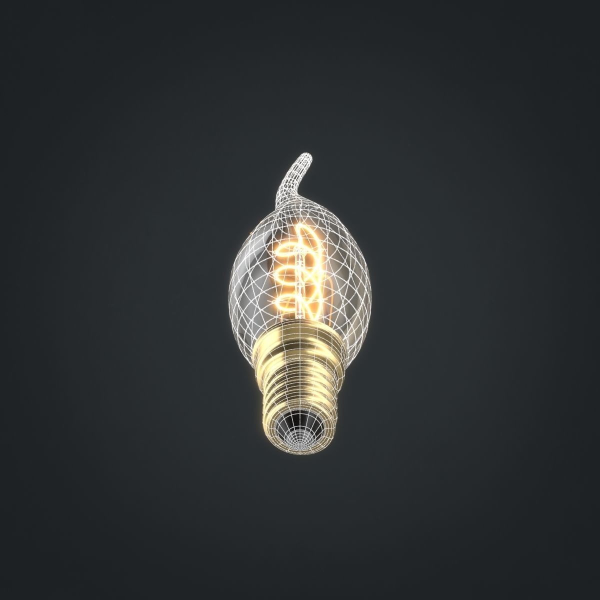 Light bulb 09 3D model_6