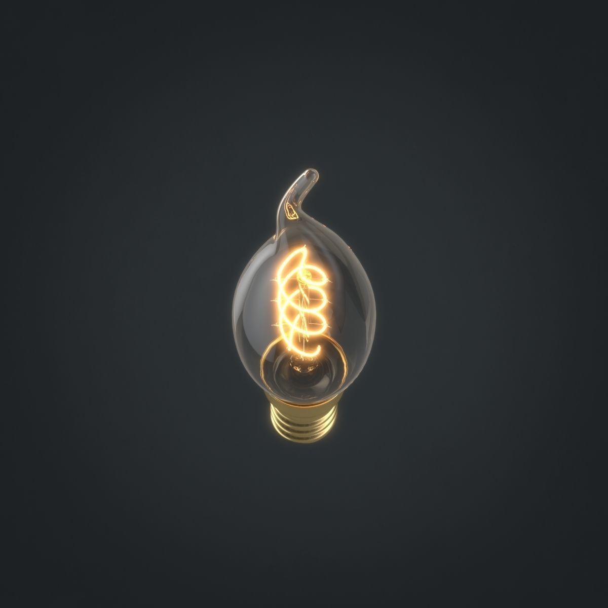 Light bulb 09 3D model_3