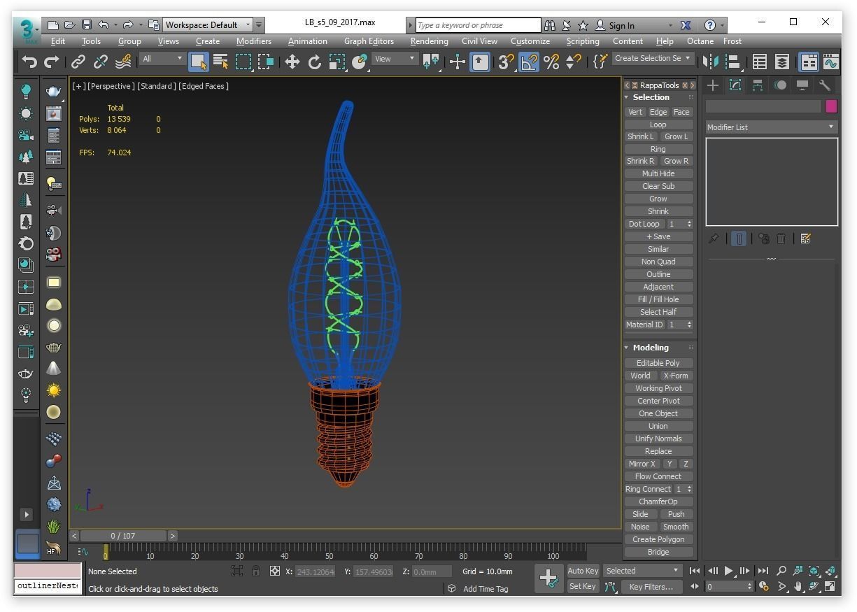 Light bulb 09 3D model_16