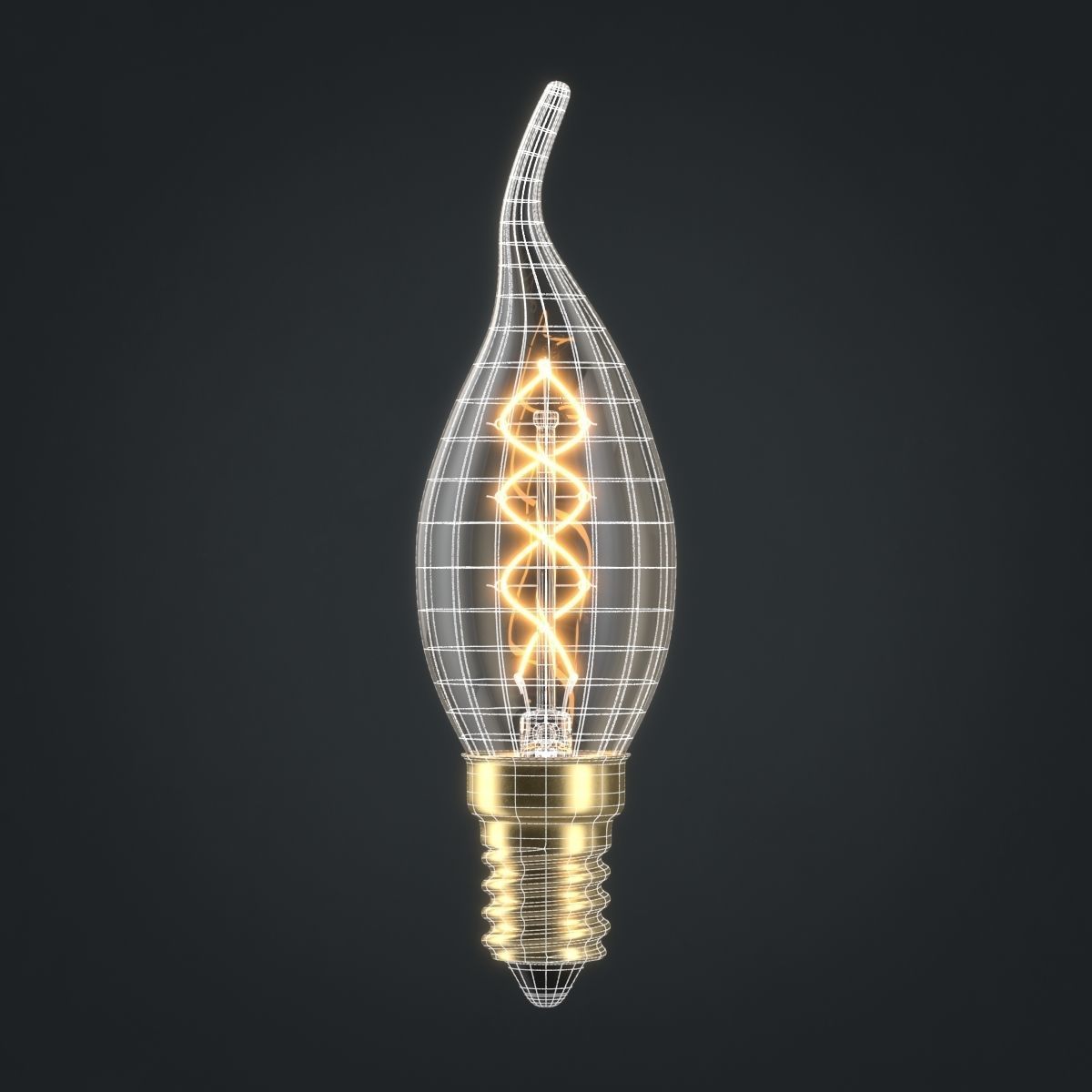 Light bulb 09 3D model_4